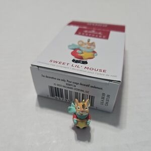 Hallmark Keepsake Miniature Christmas Ornament 2022, Sweet Lil' Mouse